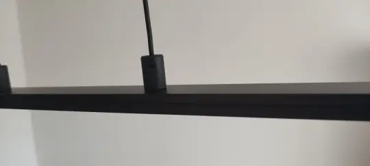 Lampa liniowa wisząca czarna dual slim 3000Lm/m na dowolny wymiar