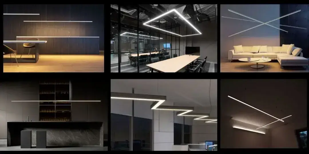 Lampa wisząca LED prostokąt- na dowolny wymiar