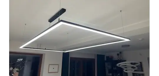 Lampa wisząca LED prostokąt- na dowolny wymiar