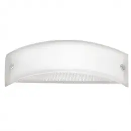 Biały kinkiet 1xE14 szer.26cm