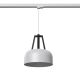 Lampa wisząca CASCO biała/czarna E27