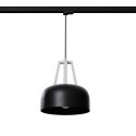 Lampa wisząca CASCO czarna/biała E27 4000K 7,5W 690lm