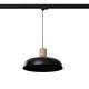 Lampa wisząca INDY czarna E27 3000K 7,5W 620lm