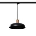 Lampa wisząca INDY czarna E27 4000K 7,5W 690lm