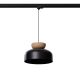 Lampa wisząca MARION czarna E27 4000K 7,5W 690lm