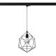 Lampa wisząca GASPARE czarna E27 3000K 7,5W 620lm