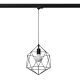 Lampa wisząca GASPARE czarna E27 4000K 7,5W 690lm