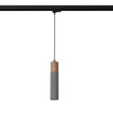 Lampa wisząca ZANE szara GU10 #B