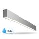 Kinkiet LED nad lustro IP44 srebrny na wymiar 40–300 cm