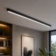 Lampa liniowa LED natynkowa na wymiar – modułowa oprawa sufitowa LED